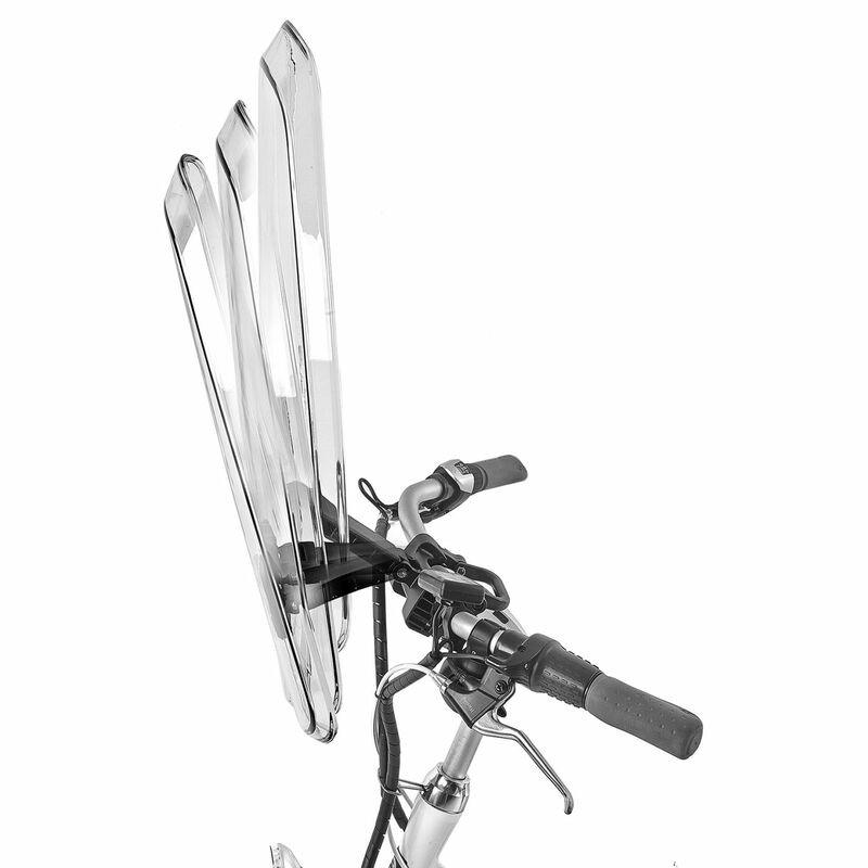 Pare-brise vélo POLISPORT fixation guidon Pare-brise vélo POLISPORT fixation guidon – Image 2