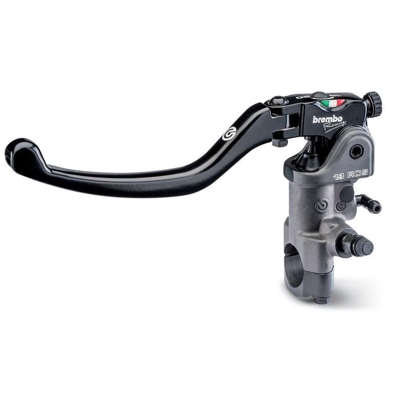 Maître-cylindre d'embrayage BREMBO UPGRADE 19RCS (forgé) 1" Bar Maître-cylindre d'embrayage BREMBO UPGRADE 19RCS (forgé) 1" Bar