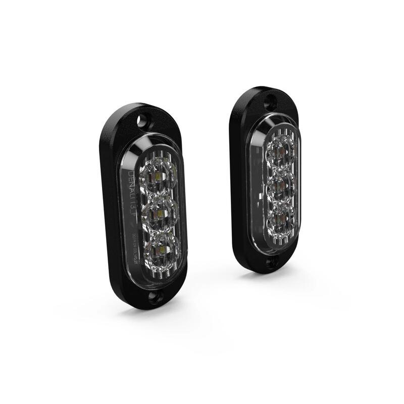 Feux clignotants arrière DENALI T3 SwitchBack LED - la paire Feux clignotants arrière DENALI T3 SwitchBack LED - la paire