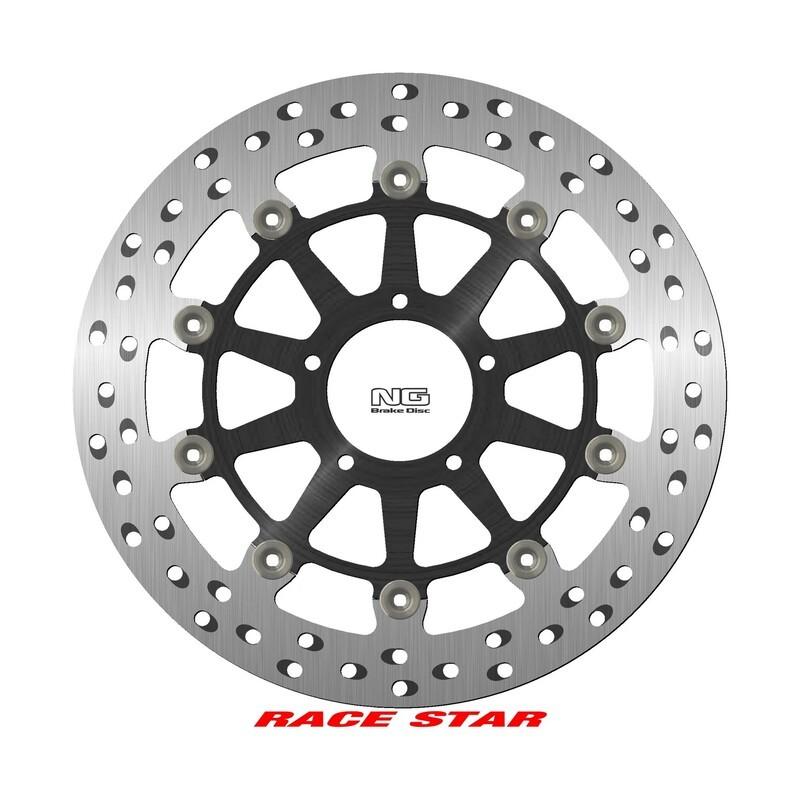 Disque de frein NG BRAKES Race Star rond flottant Disque de frein NG BRAKES Race Star rond flottant