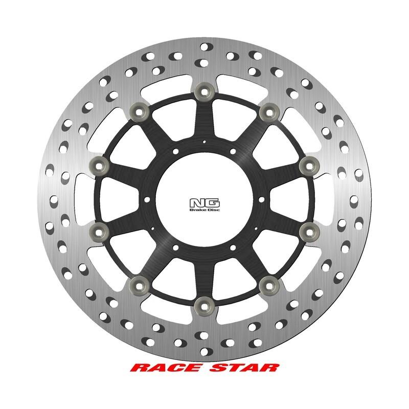 Disque de frein NG BRAKES Race Star rond flottant Disque de frein NG BRAKES Race Star rond flottant
