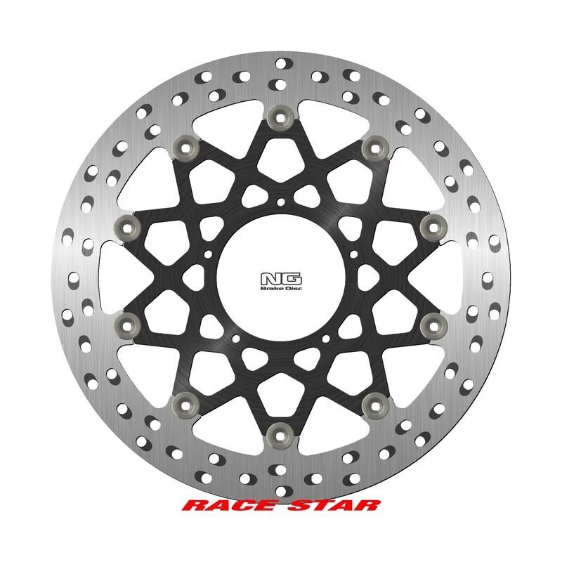 Disque de frein NG BRAKES Race Star rond flottant Disque de frein NG BRAKES Race Star rond flottant