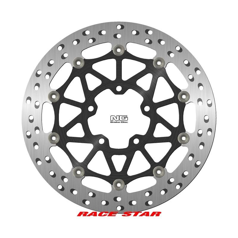 Disque de frein NG BRAKES Race Star rond flottant Disque de frein NG BRAKES Race Star rond flottant