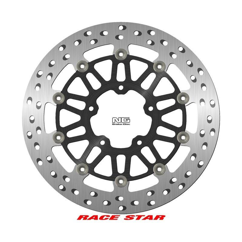 Disque de frein NG BRAKES Race Star rond flottant Disque de frein NG BRAKES Race Star rond flottant