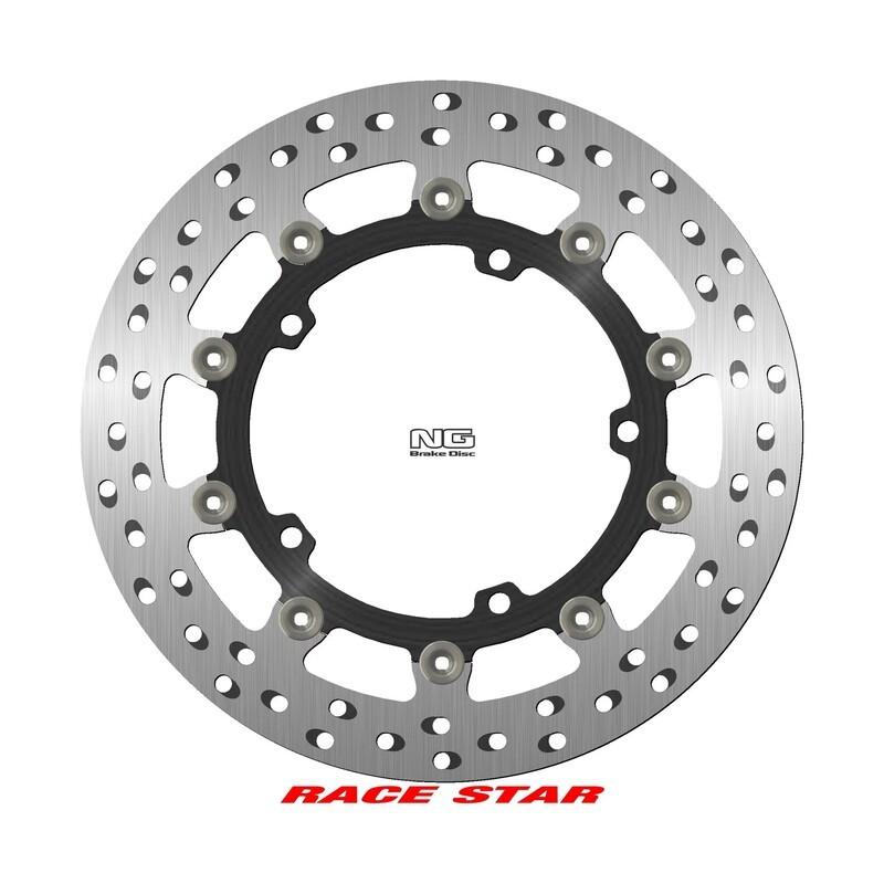 Disque de frein NG BRAKES Race Star rond flottant Disque de frein NG BRAKES Race Star rond flottant