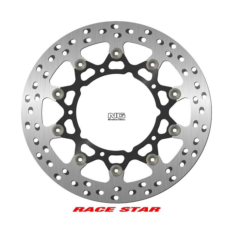 Disque de frein NG BRAKES Race Star rond flottant Disque de frein NG BRAKES Race Star rond flottant