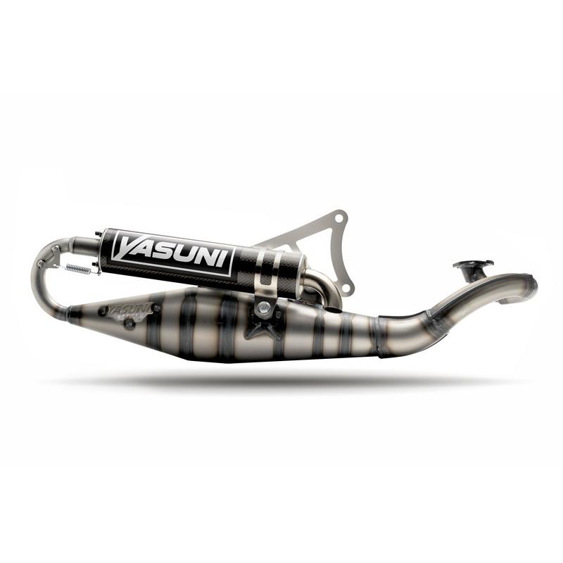 Pot d'échappement YASUNI Carrera 10 carbone - Minarelli Horizontal Pot d'échappement YASUNI Carrera 10 carbone - Minarelli Horizontal