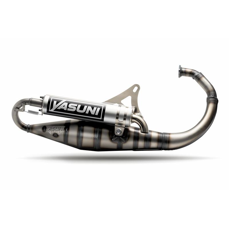 Pot d'échappement YASUNI Carrera 10 aluminium - Minarelli Vertical Pot d'échappement YASUNI Carrera 10 aluminium - Minarelli Vertical