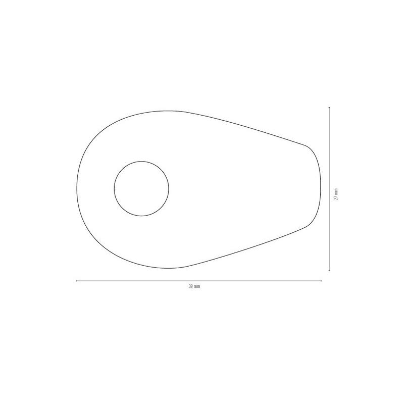 Plaques de montage SHIN YO Indy Spacer aluminium Plaques de montage SHIN YO Indy Spacer aluminium – Image 2