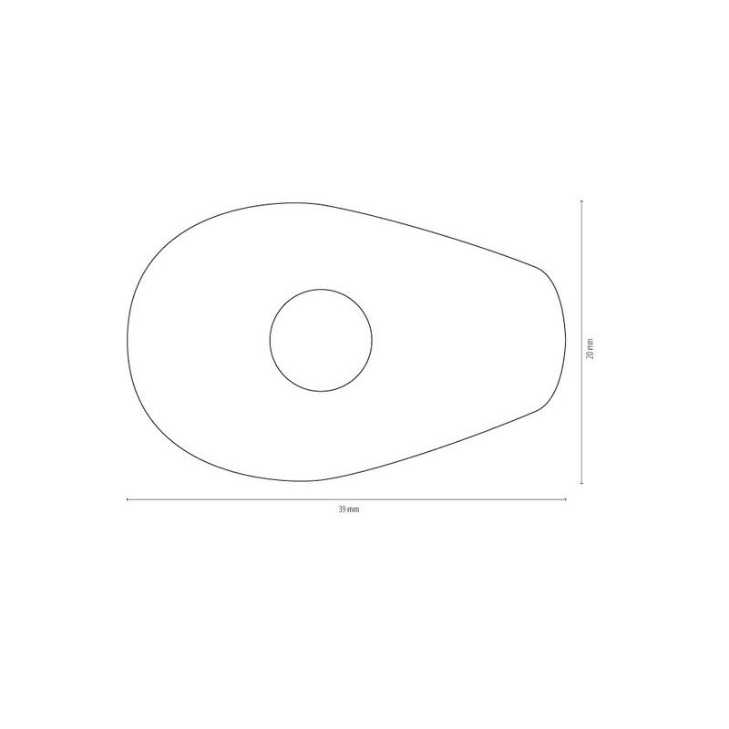 Plaques de montage SHIN YO Indy Spacer - Yamaha Plaques de montage SHIN YO Indy Spacer - Yamaha – Image 2