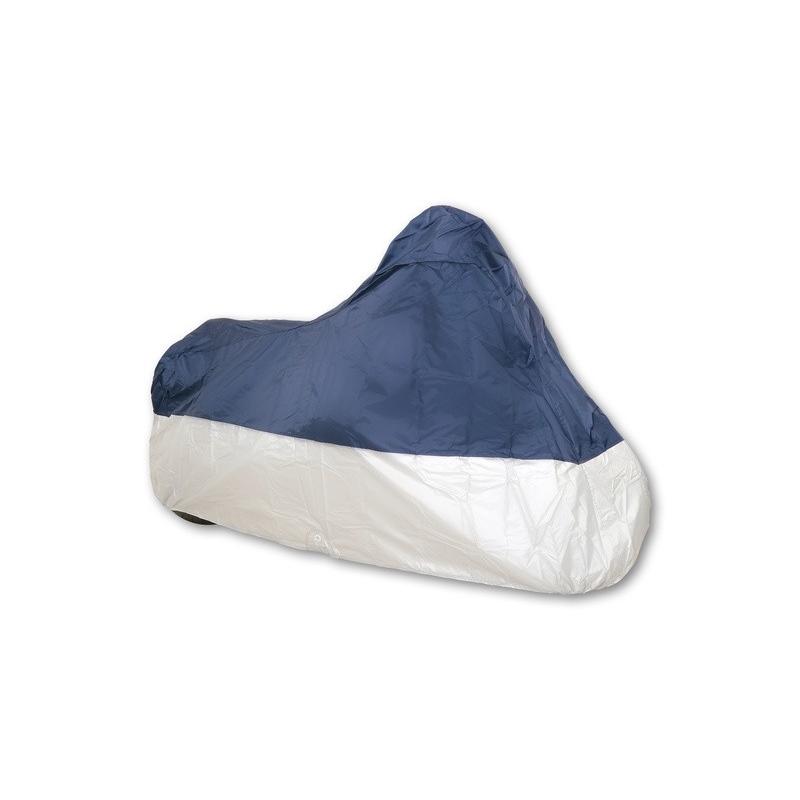 Housse de protection extérieur SHIN YO bleu/argent - moto / scooter - S Housse de protection extérieur SHIN YO bleu/argent - moto / scooter - S