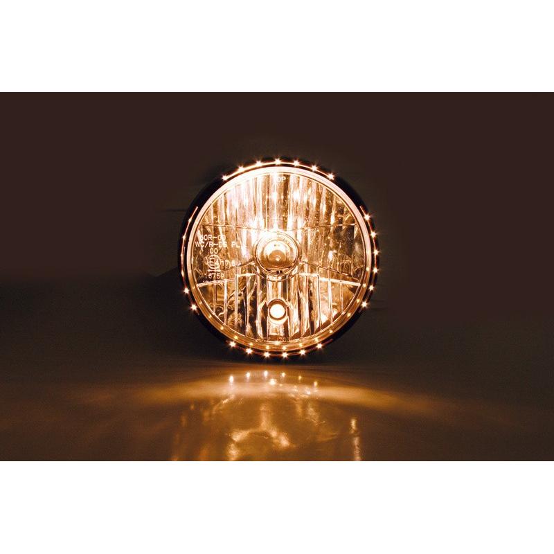 Phare SHIN YO Reno 2 7" noir brillant Phare SHIN YO Reno 2 7" noir brillant – Image 6