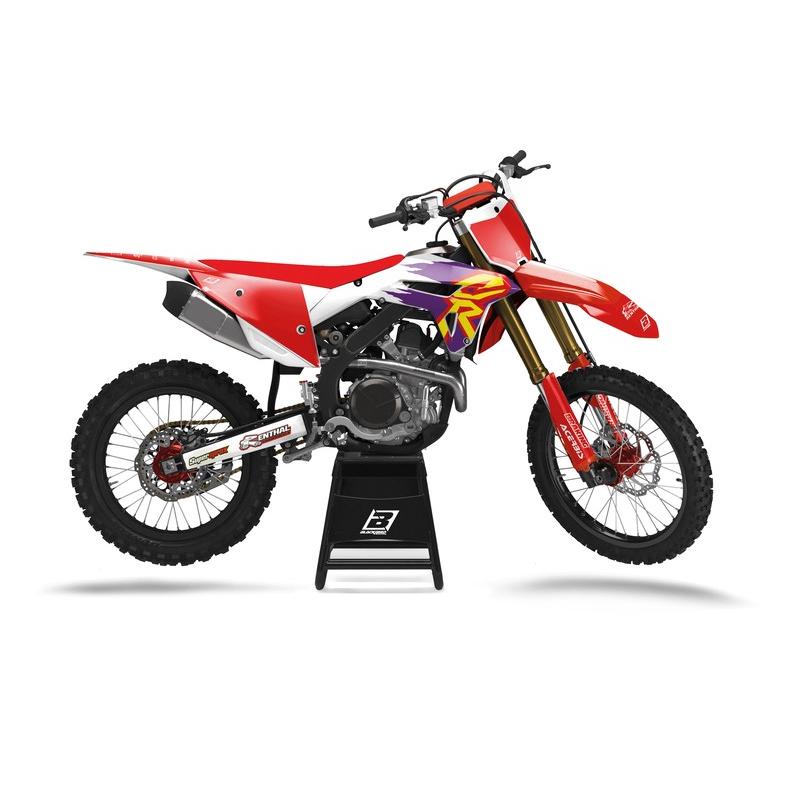 Kit déco BLACKBIRD Retro - Honda CRF250/450 Kit déco BLACKBIRD Retro - Honda CRF250/450