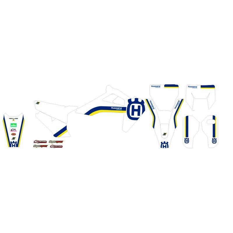 Kit complet BLACKBIRD Retro - Husqvarna FC/TC/FE/TE Kit complet BLACKBIRD Retro - Husqvarna FC/TC/FE/TE – Image 2