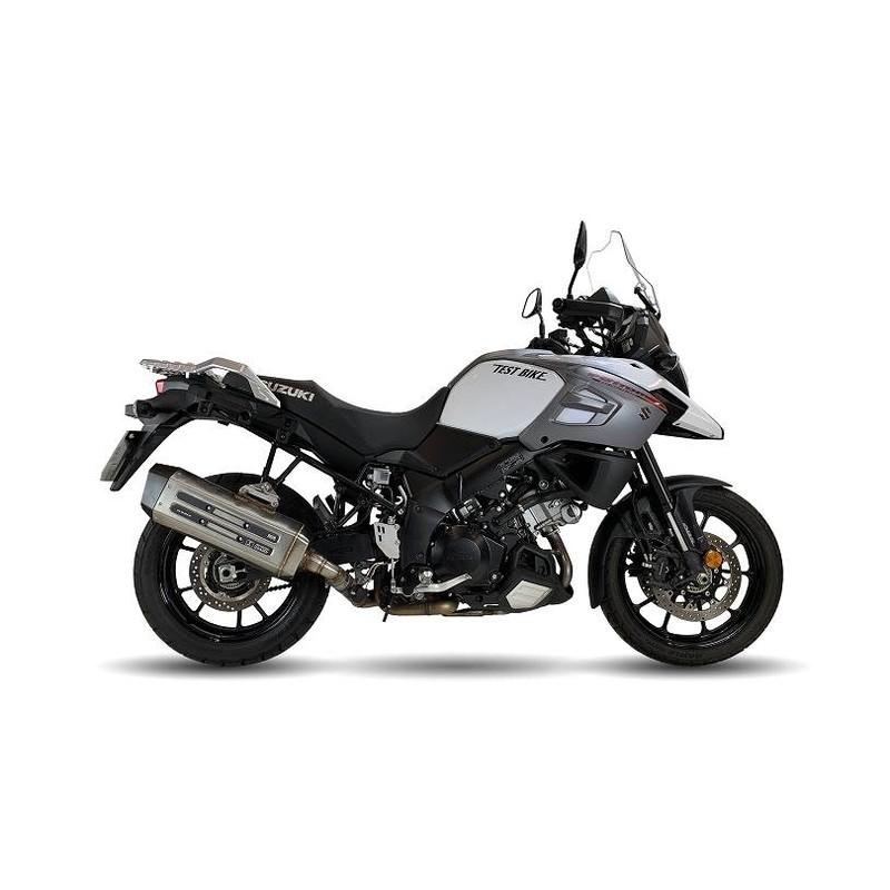 Silencieux IXIL MXT inox / alu noir - Suzuki DL 1000 V-Strom - ES8084SS Silencieux IXIL MXT inox / alu noir - Suzuki DL 1000 V-Strom - ES8084SS – Image 2