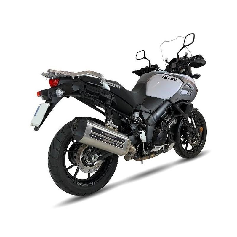 Silencieux IXIL MXT inox / alu noir - Suzuki DL 1000 V-Strom - ES8084SS Silencieux IXIL MXT inox / alu noir - Suzuki DL 1000 V-Strom - ES8084SS – Image 3