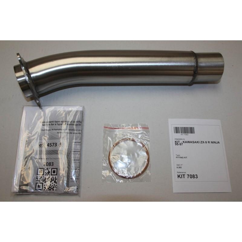 Silencieux IXIL Hexoval Xtrem inox / alu noir - Kawasaki ZX-9R Ninja - OK7083VSE Silencieux IXIL Hexoval Xtrem inox / alu noir - Kawasaki ZX-9R Ninja - OK7083VSE – Image 3