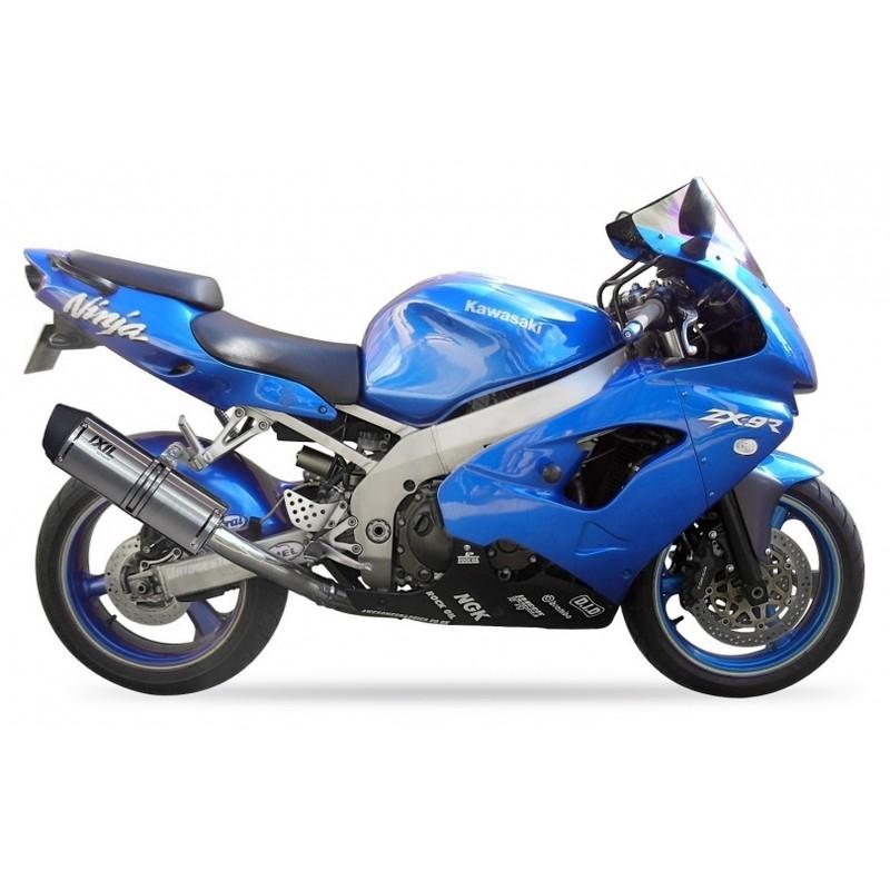 Silencieux IXIL Hexoval Xtrem inox / alu noir - Kawasaki ZX-9R Ninja - OK7087VSE Silencieux IXIL Hexoval Xtrem inox / alu noir - Kawasaki ZX-9R Ninja - OK7087VSE – Image 2