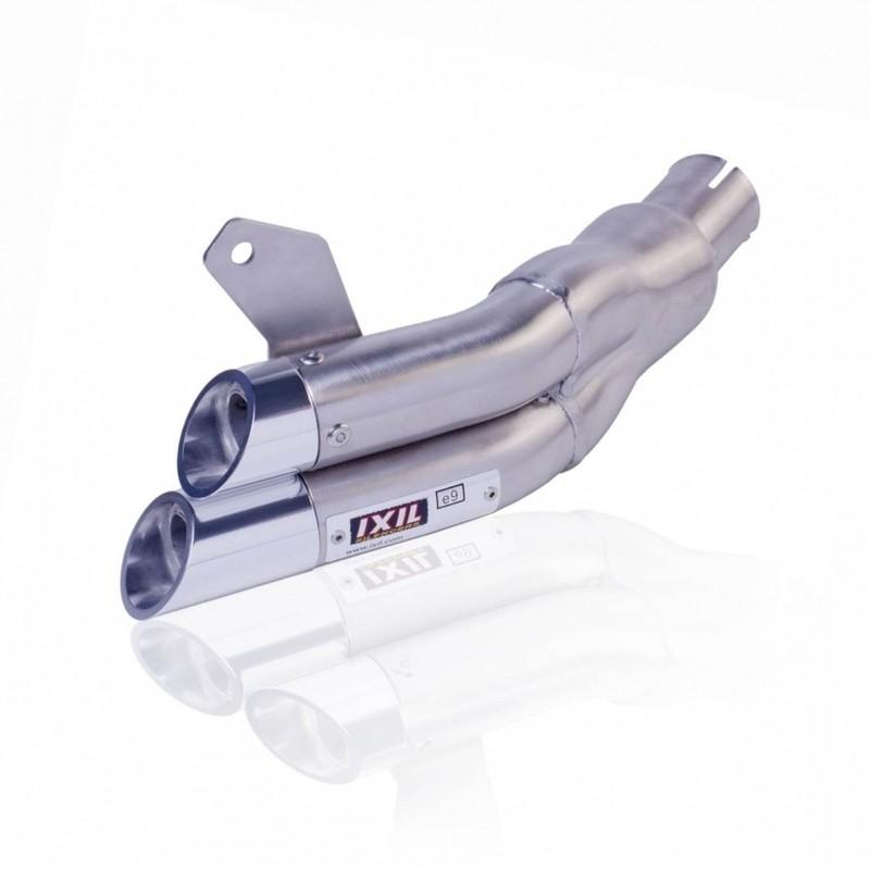 Silencieux IXIL Dual Hyperlow L2X inox / alu poli - Honda CB600F-S - XH6348V Silencieux IXIL Dual Hyperlow L2X inox / alu poli - Honda CB600F-S - XH6348V