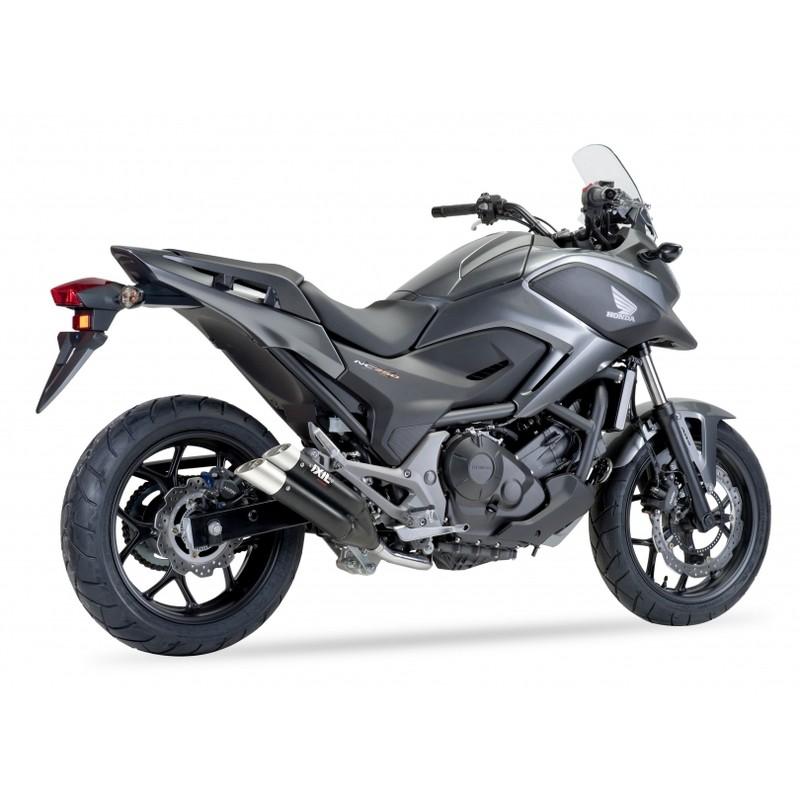 Silencieux IXIL Dual Hyperlow L3XB inox noir / alu - Honda NC750X/S - XH6362XB Silencieux IXIL Dual Hyperlow L3XB inox noir / alu - Honda NC750X/S - XH6362XB – Image 3
