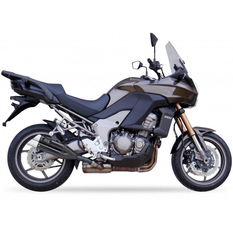 Silencieux IXIL Dual Hyperlow L3XB inox noir / alu - Kawasaki Versys 1000 - XK7384XB Silencieux IXIL Dual Hyperlow L3XB inox noir / alu - Kawasaki Versys 1000 - XK7384XB – Image 2