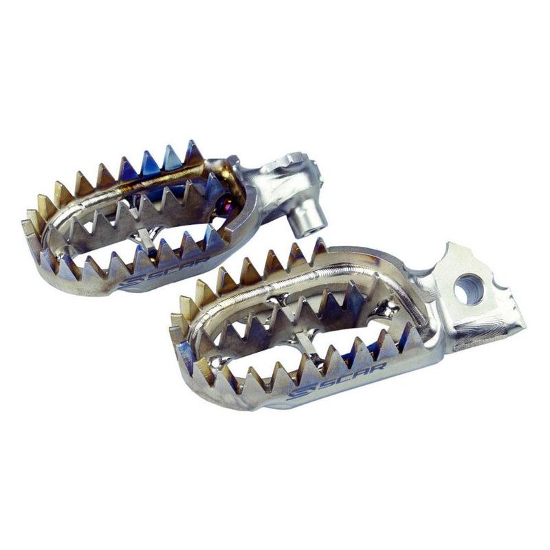 Repose-pieds SCAR en titane Repose-pieds SCAR en titane