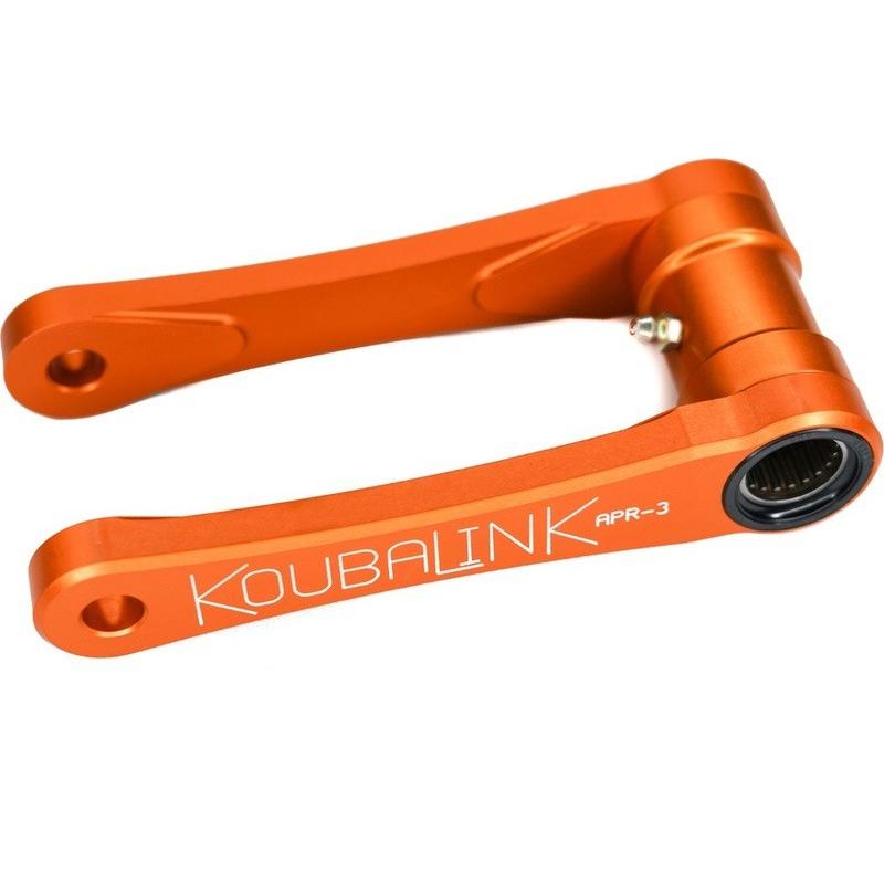 Kit de rabaissement de selle KOUBALINK (44.5 mm) orange - Aprilia Kit de rabaissement de selle KOUBALINK (44.5 mm) orange - Aprilia