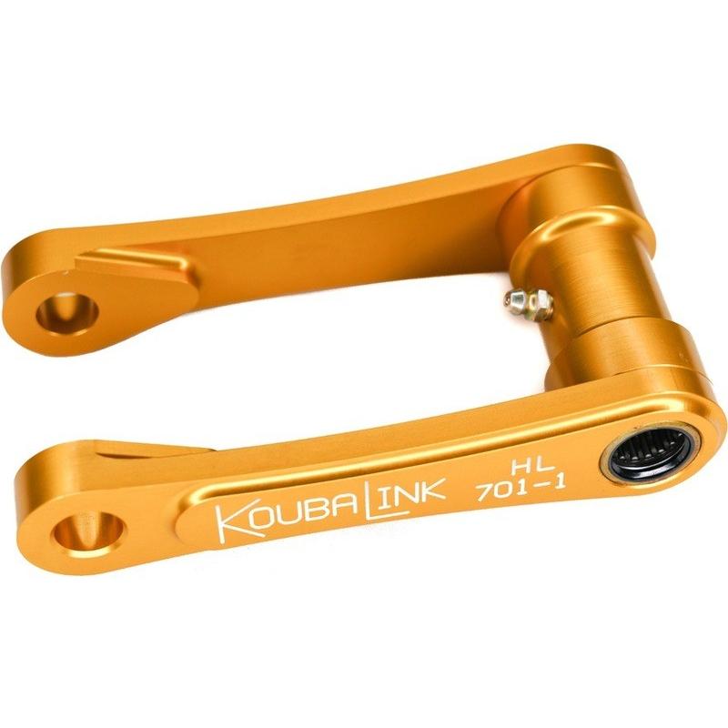 Kit de rabaissement de selle KOUBALINK (25.4 mm) or - Husqvarna 701 Enduro Kit de rabaissement de selle KOUBALINK (25.4 mm) or - Husqvarna 701 Enduro