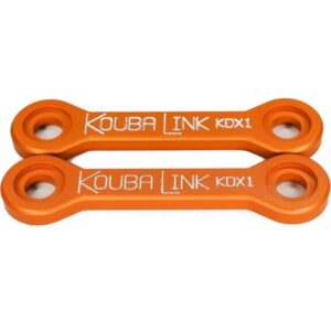 Kit de rabaissement de selle KOUBALINK (29.2 mm) orange - Kawasaki KDX200 / 220