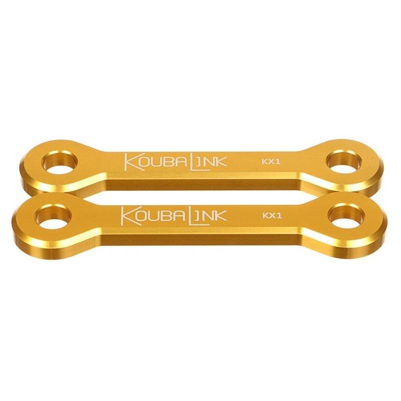 Kit de rabaissement de selle KOUBALINK (25.4 mm) or - Kawasaki KX125 / 250 Kit de rabaissement de selle KOUBALINK (25.4 mm) or - Kawasaki KX125 / 250