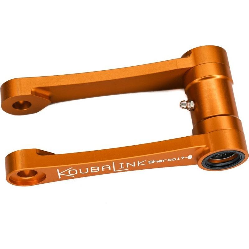 Kit de rabaissement de selle KOUBALINK (25.4 mm) orange - Sherco Kit de rabaissement de selle KOUBALINK (25.4 mm) orange - Sherco
