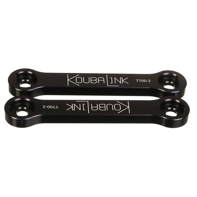 Kit de rabaissement de selle KOUBALINK (25.4 mm) noir - Yamaha Ténéré 700 Kit de rabaissement de selle KOUBALINK (25.4 mm) noir - Yamaha Ténéré 700