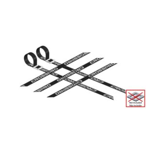 Kit ceinture CROSS-PRO Nerf-Bars - Noir