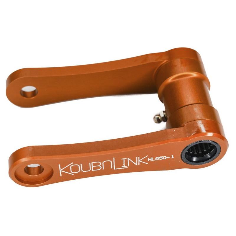 Kit de rabaissement de selle KOUBALINK (25.4 mm) orange - Husqvarna TR650 Strada / Terra Kit de rabaissement de selle KOUBALINK (25.4 mm) orange - Husqvarna TR650 Strada / Terra