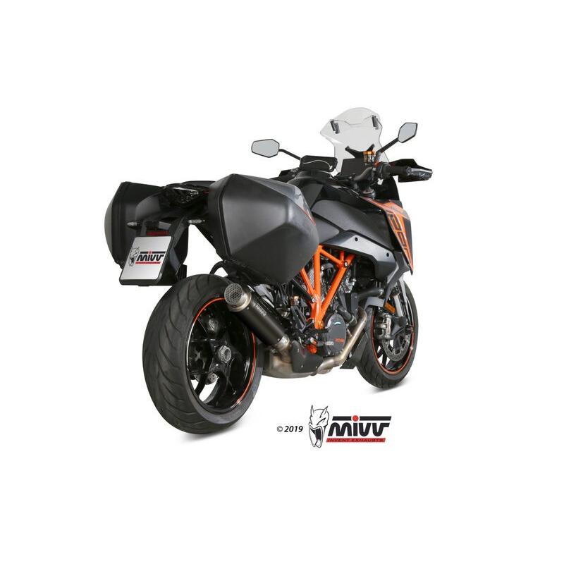 Silencieux MIVV Dakar Slip-On acier inoxydable noir - KTM 1290 Superduke GT Silencieux MIVV Dakar Slip-On acier inoxydable noir - KTM 1290 Superduke GT – Image 2