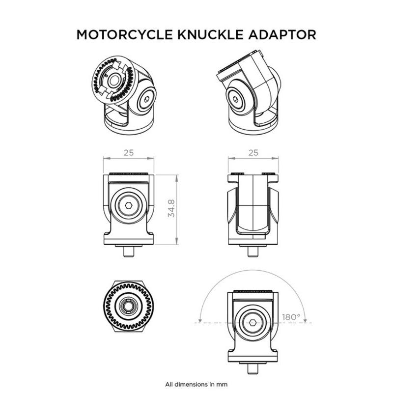 Adaptateur d'articulation QUAD LOCK Adaptateur d'articulation QUAD LOCK – Image 2