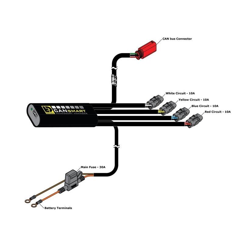 Faisceau DENALI CANsmart™ Gen II - Harley Davidson Pan America 1250 Faisceau DENALI CANsmart™ Gen II - Harley Davidson Pan America 1250 – Image 3