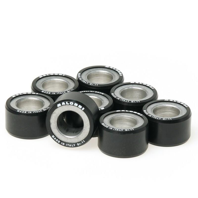 Jeu de galets MALOSSI 25x14,9mm 16gr - 8 pièces Jeu de galets MALOSSI 25x14,9mm 16gr - 8 pièces