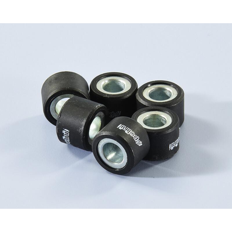 Jeu de galets POLINI 20x14,5mm 9gr - 6 pièces Jeu de galets POLINI 20x14,5mm 9gr - 6 pièces