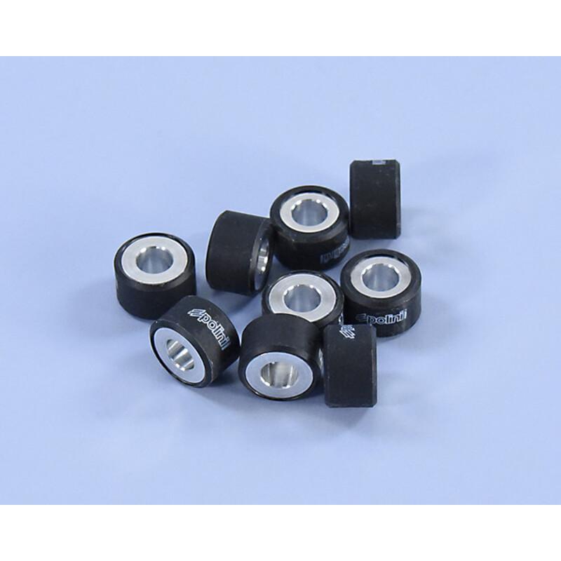 Jeu de galets POLINI 19x12mm 7,6gr - 9 pièces Jeu de galets POLINI 19x12mm 7,6gr - 9 pièces