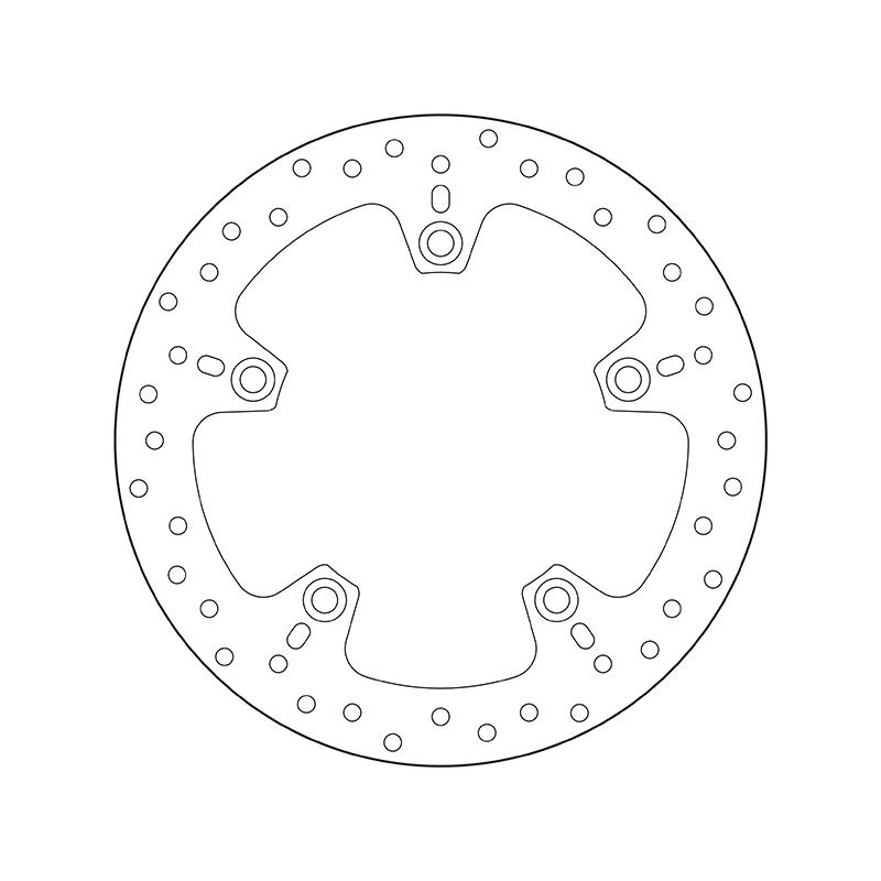 Disque de frein BREMBO Serie Oro rond fixe Disque de frein BREMBO Serie Oro rond fixe – Image 2