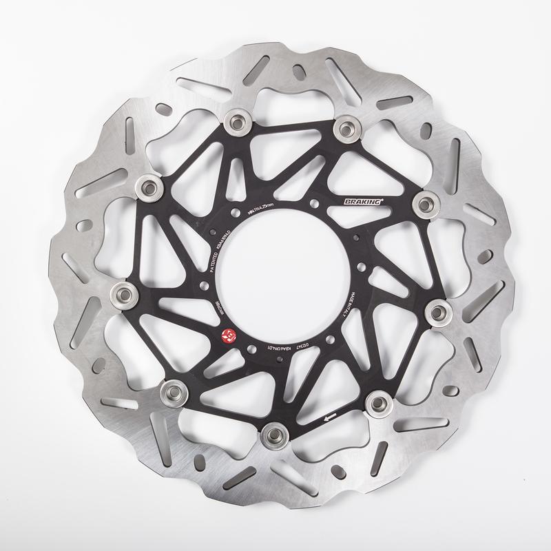 Disque de frein BRAKING SK2 pétale flottant Disque de frein BRAKING SK2 pétale flottant