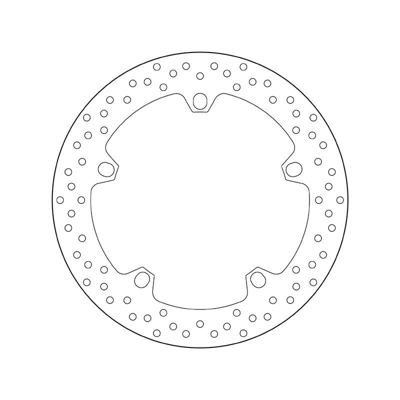 Disque de frein BREMBO Serie Oro rond fixe Disque de frein BREMBO Serie Oro rond fixe – Image 2