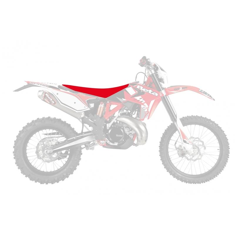 Housse de selle BLACKBIRD Pyramid rouge Beta RR Housse de selle BLACKBIRD Pyramid rouge Beta RR – Image 2