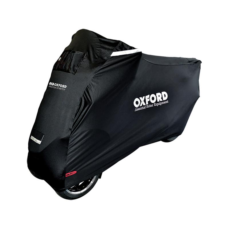Housse de protection extérieur OXFORD Protex Stretch noir - scooter - universelle Housse de protection extérieur OXFORD Protex Stretch noir - scooter - universelle