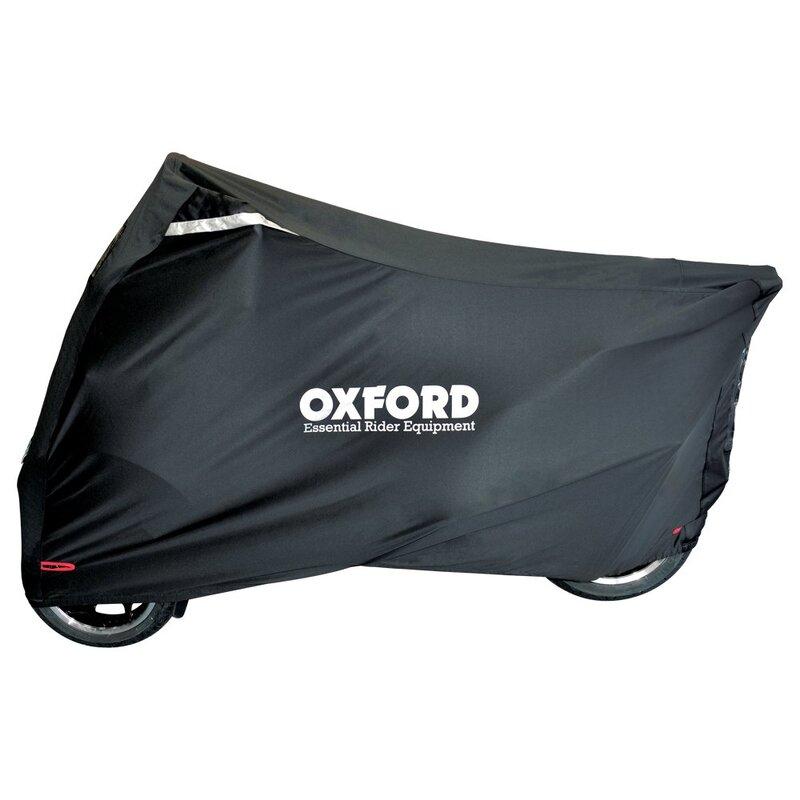 Housse de protection extérieur OXFORD Protex Stretch noir - scooter - universelle Housse de protection extérieur OXFORD Protex Stretch noir - scooter - universelle – Image 3