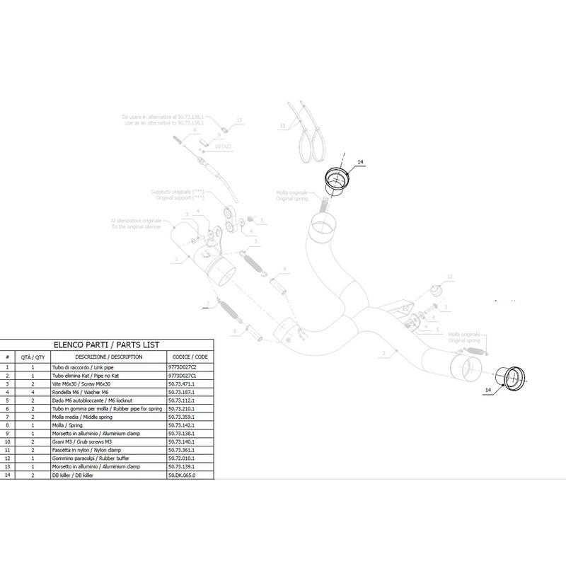 DB KILLER NO KAT DUCATI DB KILLER NO KAT DUCATI