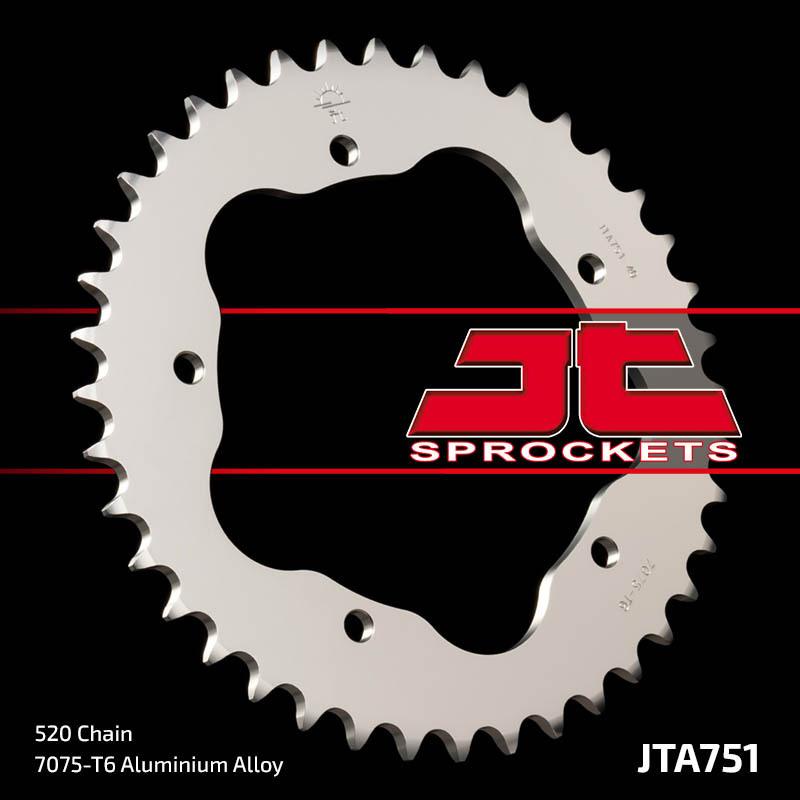 Couronne JT SPROCKETS acier standard 751 - 520 - Nécessite un porte couronne JT SPROCKETS Couronne JT SPROCKETS acier standard 751 - 520 - Nécessite un porte couronne JT SPROCKETS – Image 2