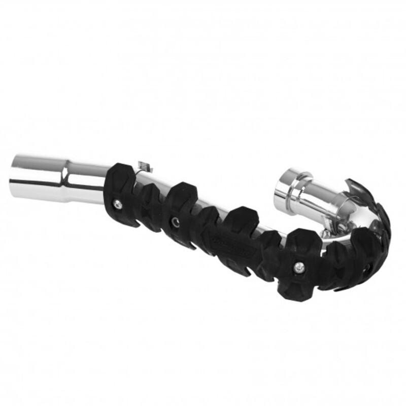Protection d'échappement POLISPORT long noir Protection d'échappement POLISPORT long noir