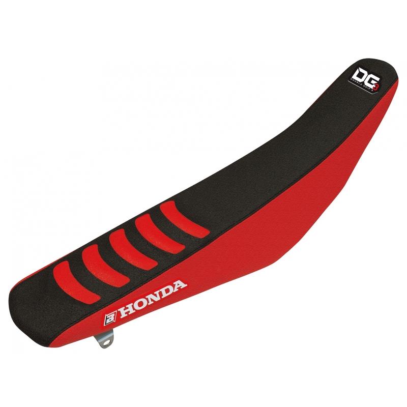 Housse de selle BLACKBIRD Double Grip 3 rouge/noir Honda CRF450R Housse de selle BLACKBIRD Double Grip 3 rouge/noir Honda CRF450R